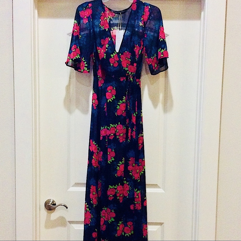 Zara Floral Maxi Dress